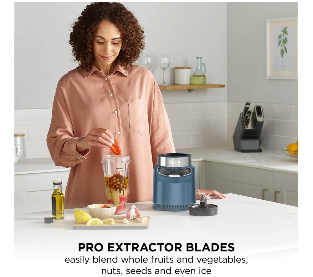 NINJA BN500UKBL1 Blender with Auto-iQ - Denim Blue image number 5 of 6
