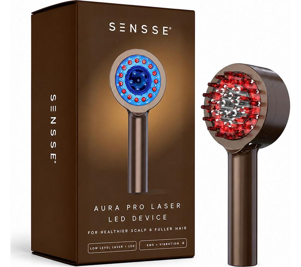 SENSSE Aura Pro Laser Hair Device - Chocolate Brown