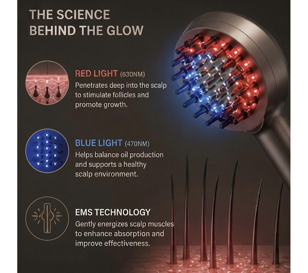 SENSSE Aura Pro Laser Hair Device - Brown image number 7 of 8