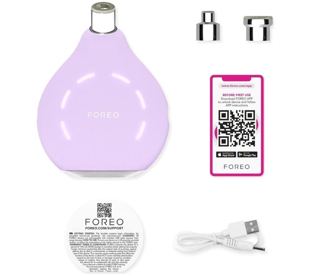 FOREO FO1955 KIWI Derma Microdermabrasion Pore Vacuum - Lavender image number 9 of 9