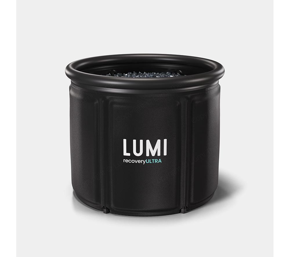 LUMI THERAPY Pod Max Ultra Portable Insulated Ice Bath - Black image number 2 of 8