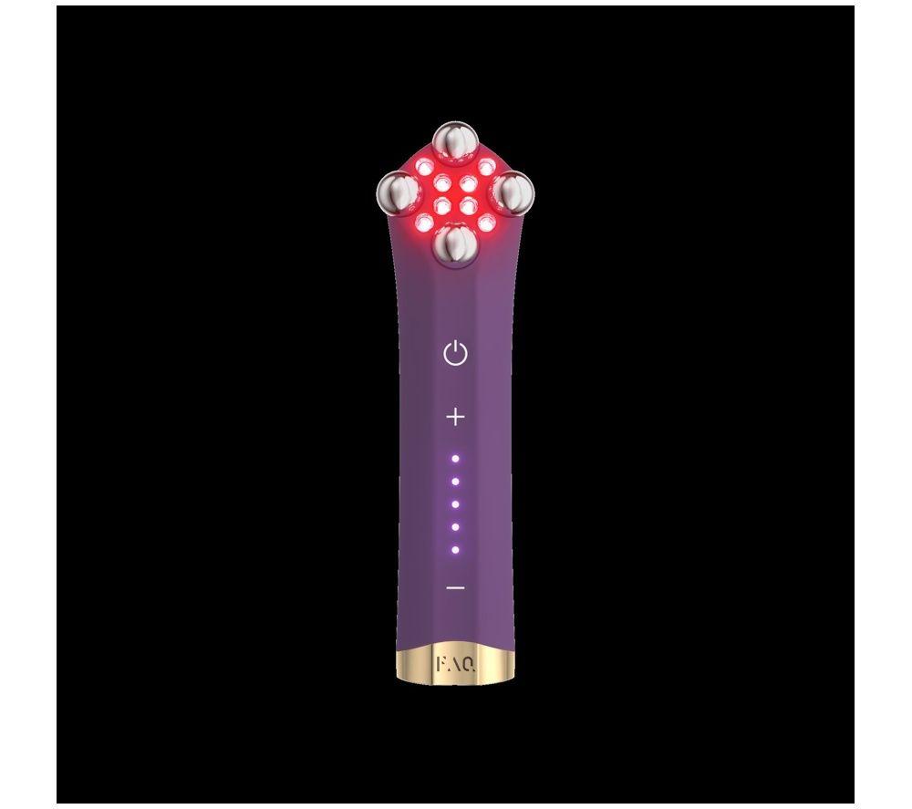 FOREO FAQ 402 Microcurrent & LED Light Therapy Toning Device - Purple image number 3 of 6