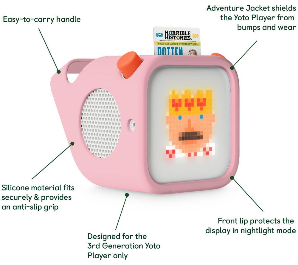 YOTO Player Adventure Jacket (3rd Gen.) - Think Pink image number 4 of 4