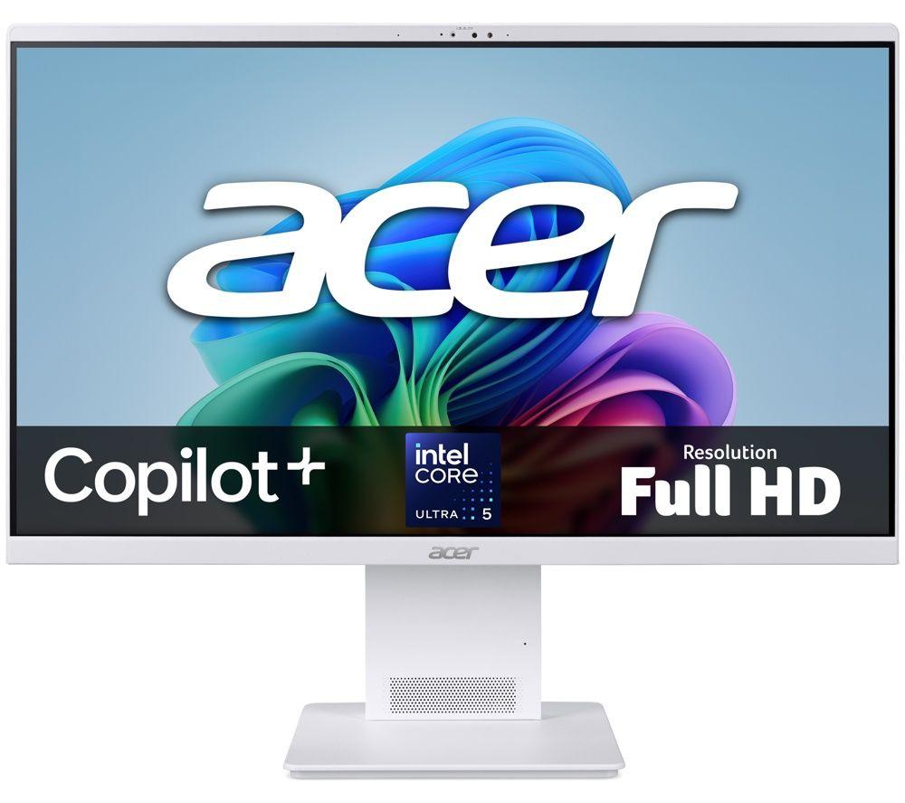 ACER Aspire S24B 23.8inch All-in-One PC - IntelÂ®CoreÂ™ Ultra 5, 512 GB SSD, White