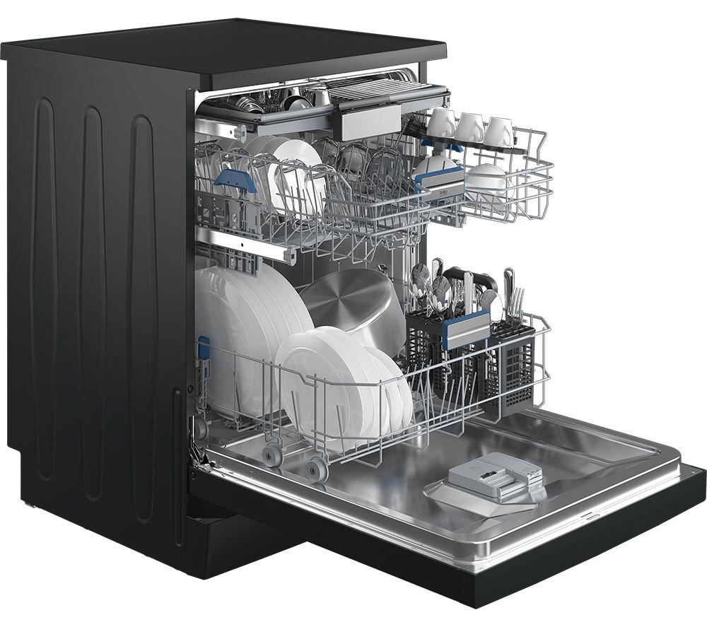 BEKO HygieneIntense b300 BDFN26550A Full-size Dishwasher - Anthracite image number 3 of 19