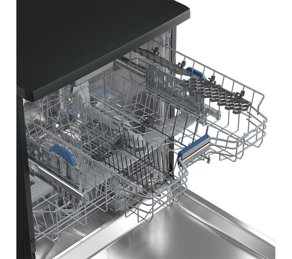 BEKO HygieneIntense b300 BDFN26550A Full-size Dishwasher - Anthracite image number 7 of 19