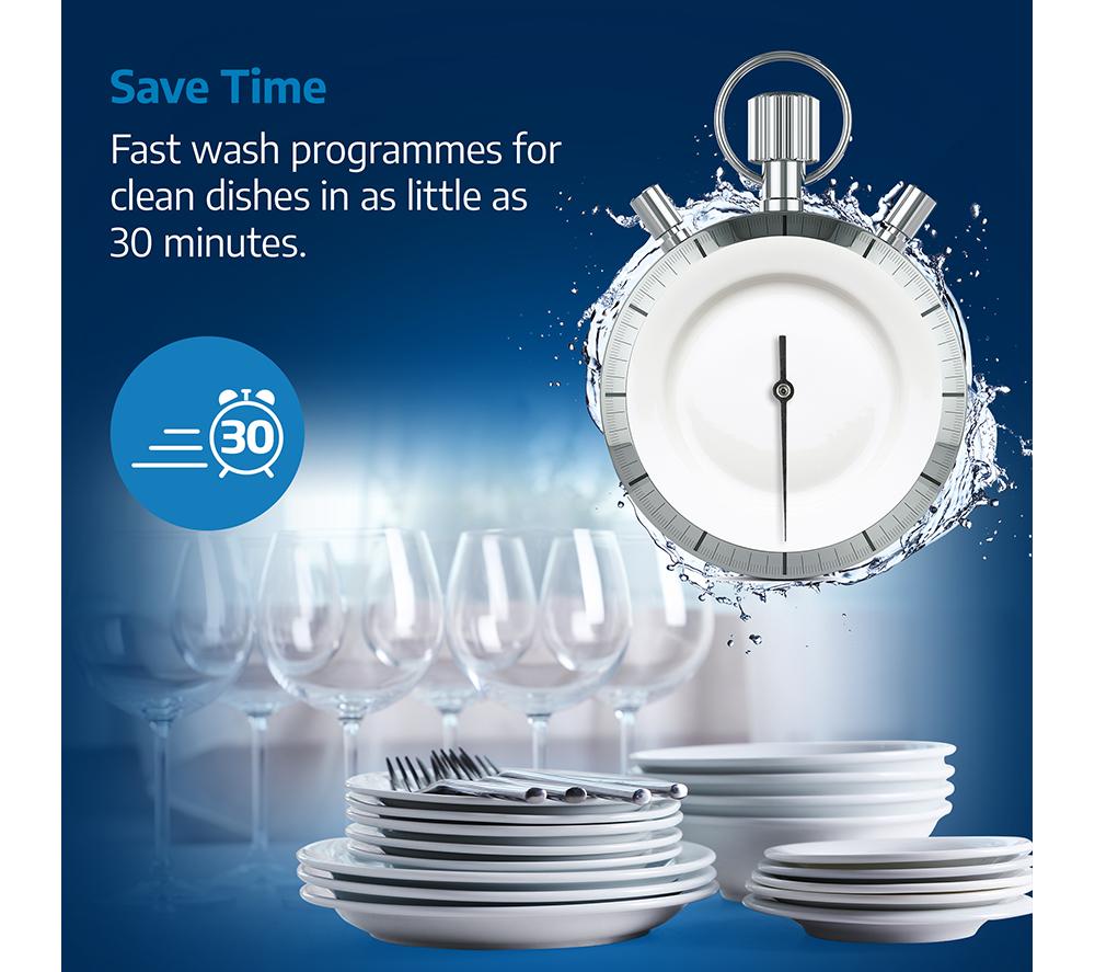 BEKO HygieneIntense b300 BDFN26550A Full-size Dishwasher - Anthracite image number 15 of 19