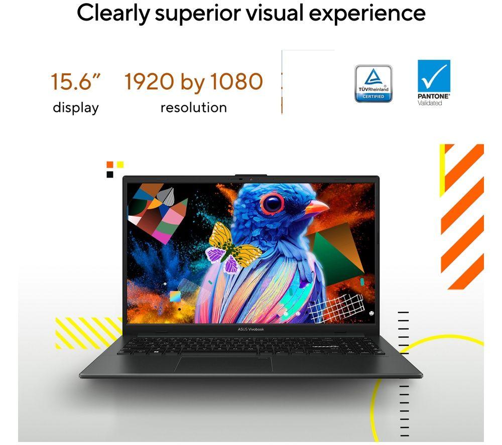 ASUS Vivobook Go 15 E1504FA 15.6" Laptop - AMD Ryzen 5, 512 GB SSD, Silver image number 4 of 9