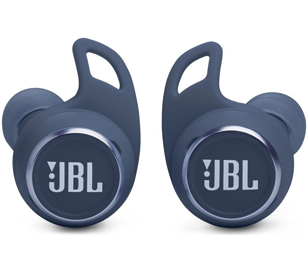 Jbl Reflect Aero Wireless Bluetooth Noise-Cancelling Sports Earbuds - Blue
