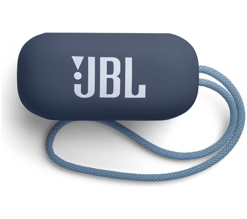 JBL Reflect Aero Wireless Bluetooth Noise-Cancelling Sports Earbuds - Blue image number 6 of 8