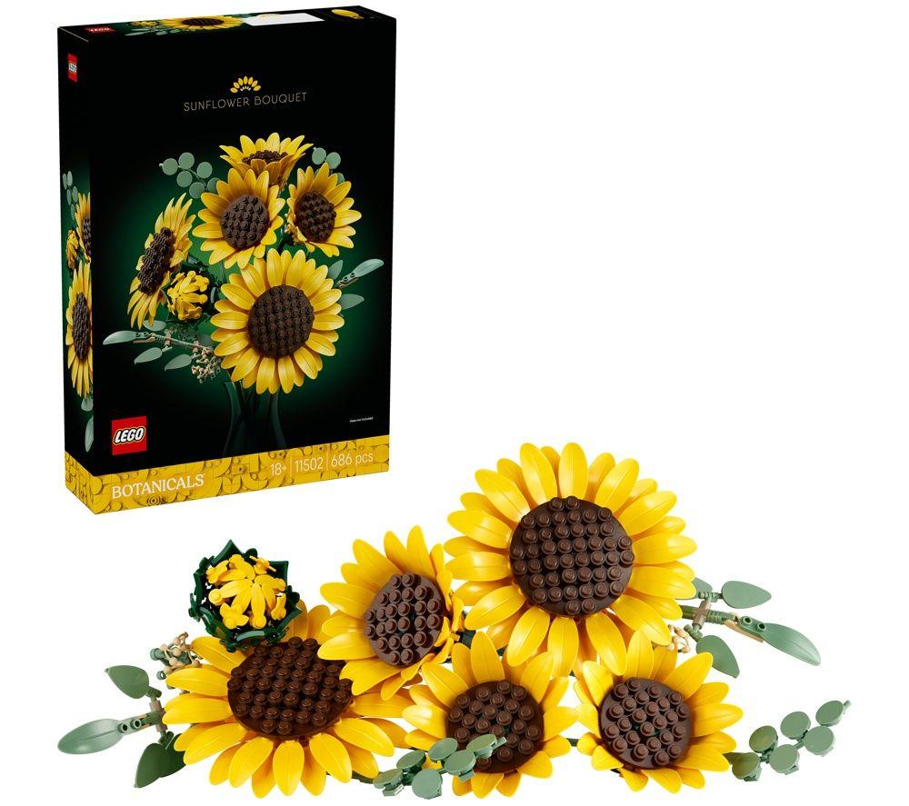 LEGO Botanicals 11502 Sunflower Bouquet Set for Adults
