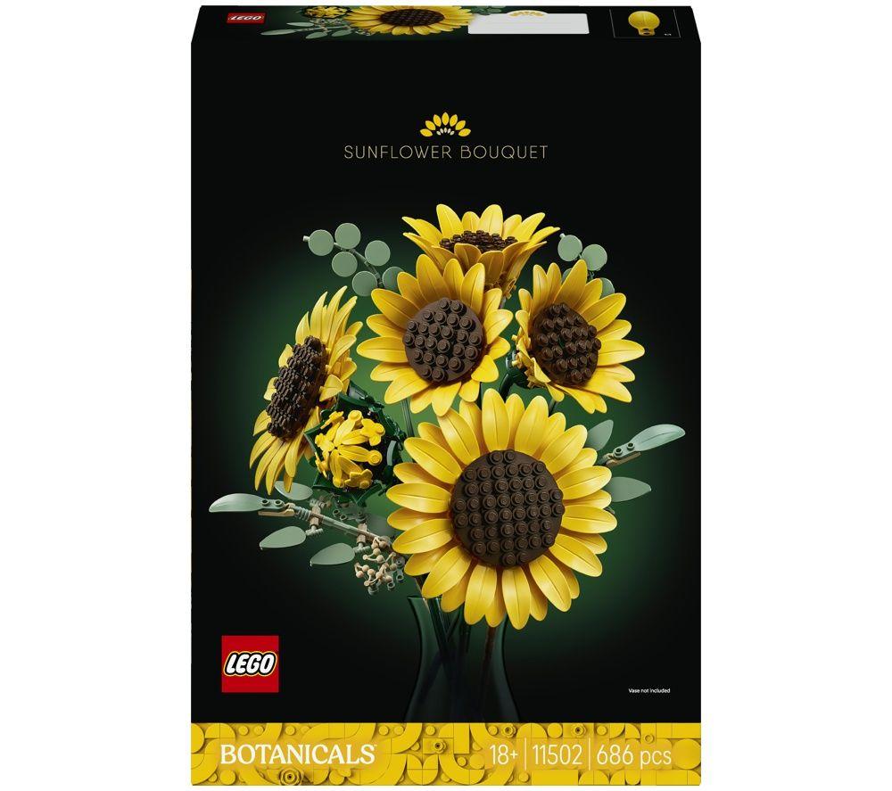 LEGO Botanicals 11502 Sunflower Bouquet Set for Adults image number 4 of 6