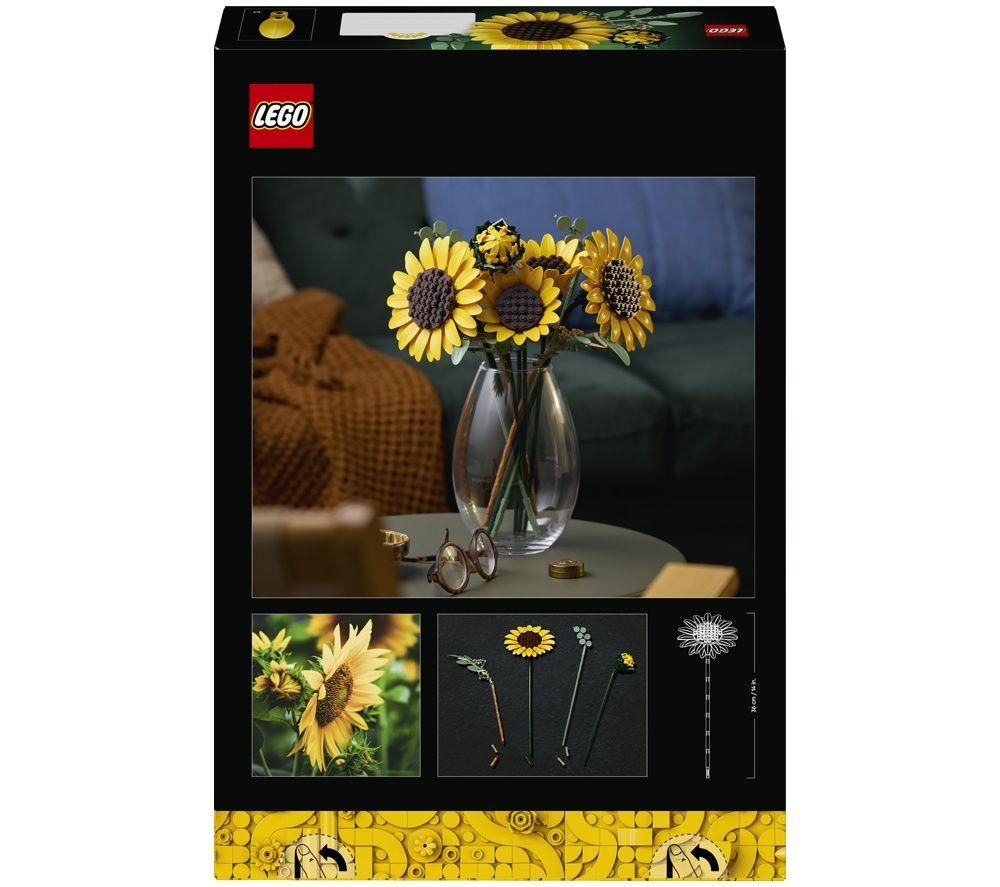 LEGO Botanicals 11502 Sunflower Bouquet Set for Adults image number 5 of 6
