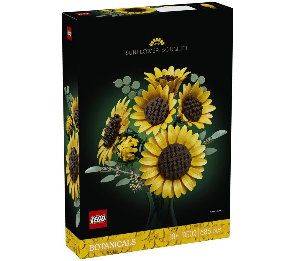 LEGO Botanicals 11502 Sunflower Bouquet Set for Adults image number 6 of 6