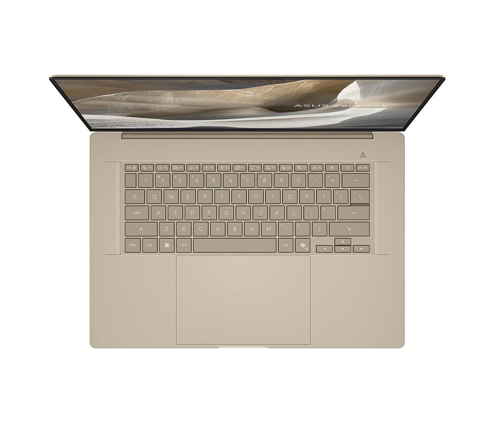 ASUS Zenbook A16 16" Laptop, Copilot+ PC &ndash; Snapdragon X, 512 GB SSD, Beige image number 9 of 13