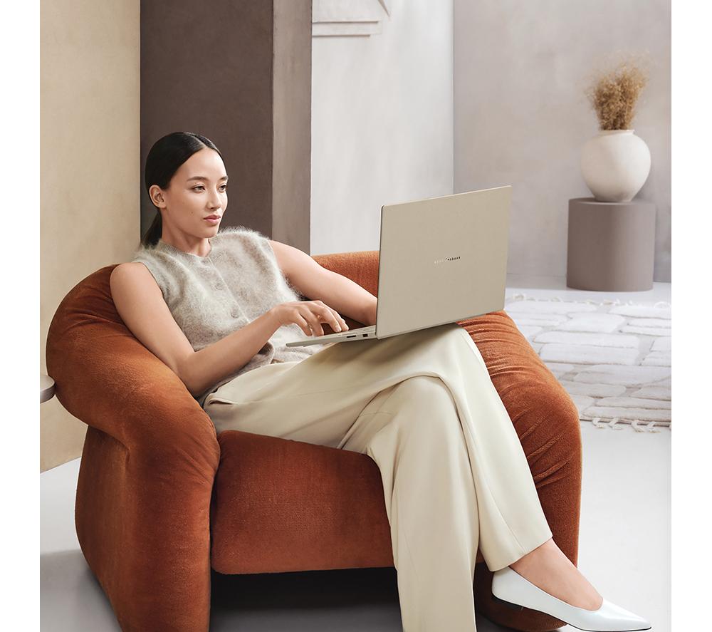 ASUS Zenbook A16 16" Laptop, Copilot+ PC &ndash; Snapdragon X, 512 GB SSD, Beige image number 12 of 13