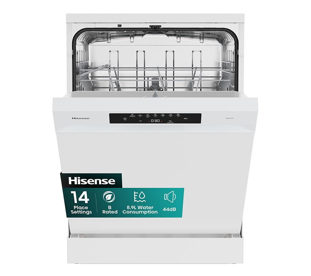 Hisense Hi4 Hs642b90w Full-Size Dishwasher - White, White