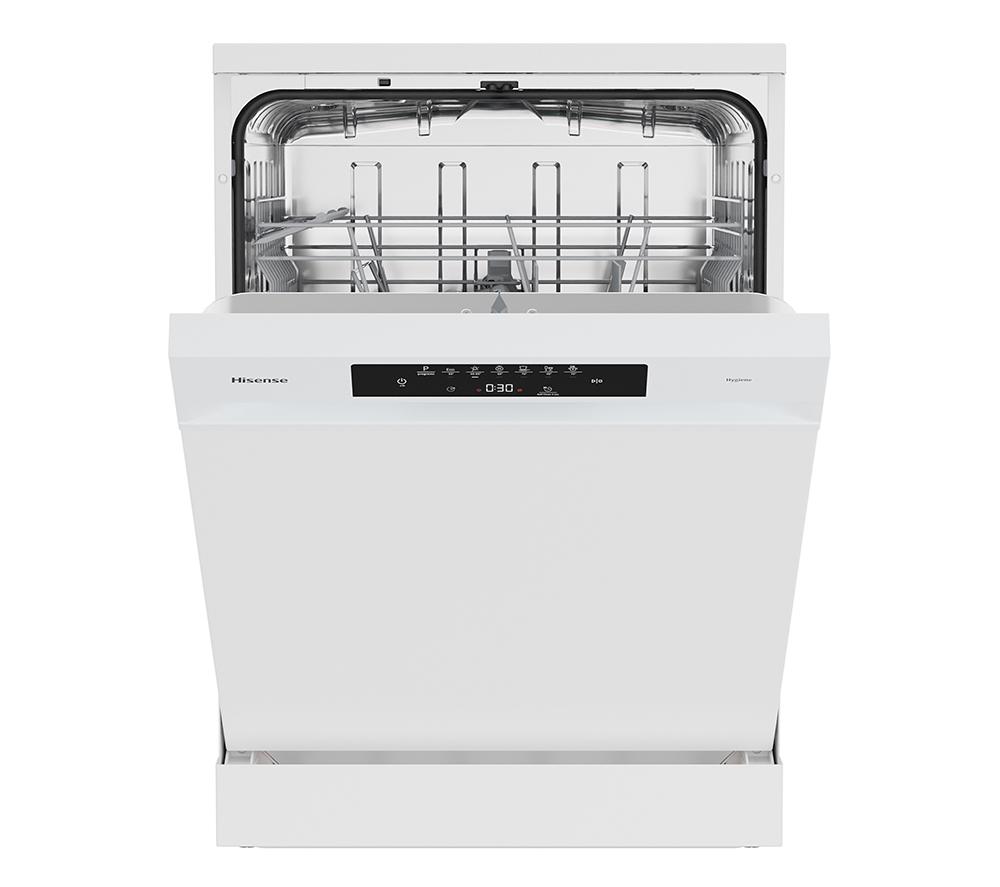 HISENSE Hi4 HS642B90W Full-size Dishwasher - White image number 2 of 19
