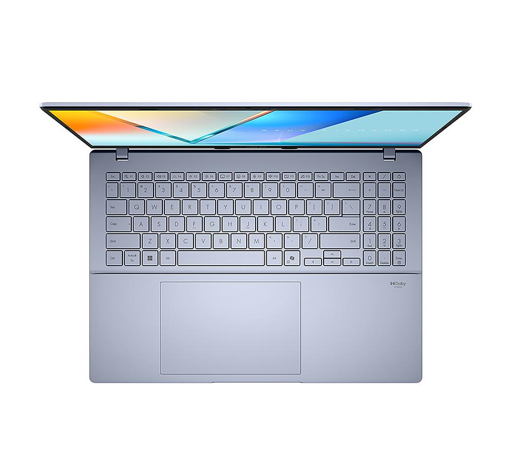 ASUS Vivobook S16 OLED 16" Laptop, Copilot+ PC - Snapdragon X2 Elite, 512 GB SSD, Mist Blue image number 8 of 11
