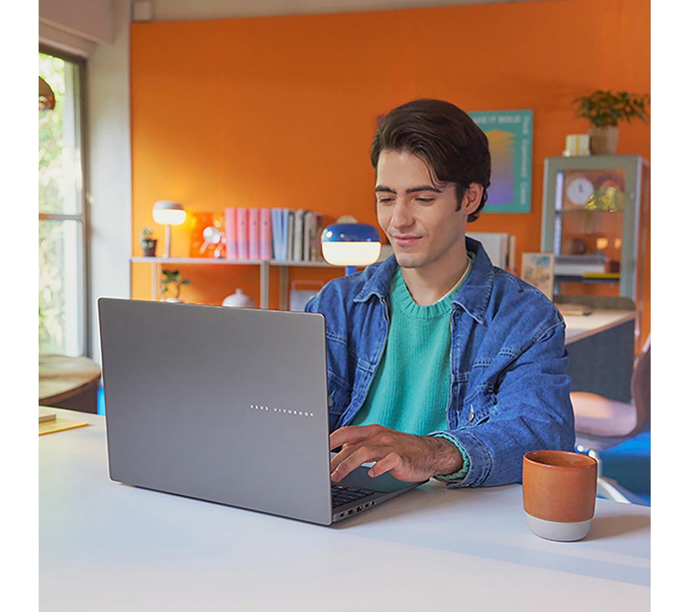 ASUS Vivobook S16 OLED 16" Laptop, Copilot+ PC - Snapdragon X2 Elite, 512 GB SSD, Mist Blue image number 9 of 11