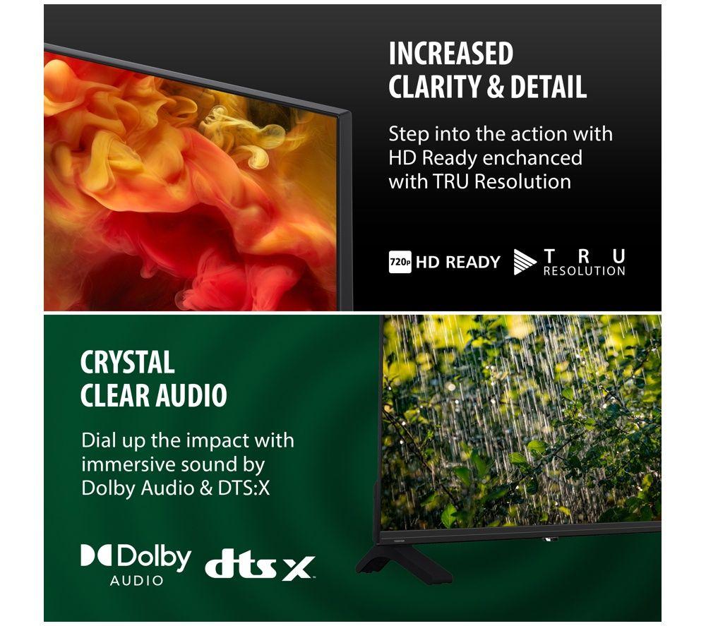 TOSHIBA 32WF2653DB 32" Smart HD Ready HDR LED Fire TV 2026 with Freely image number 5 of 8