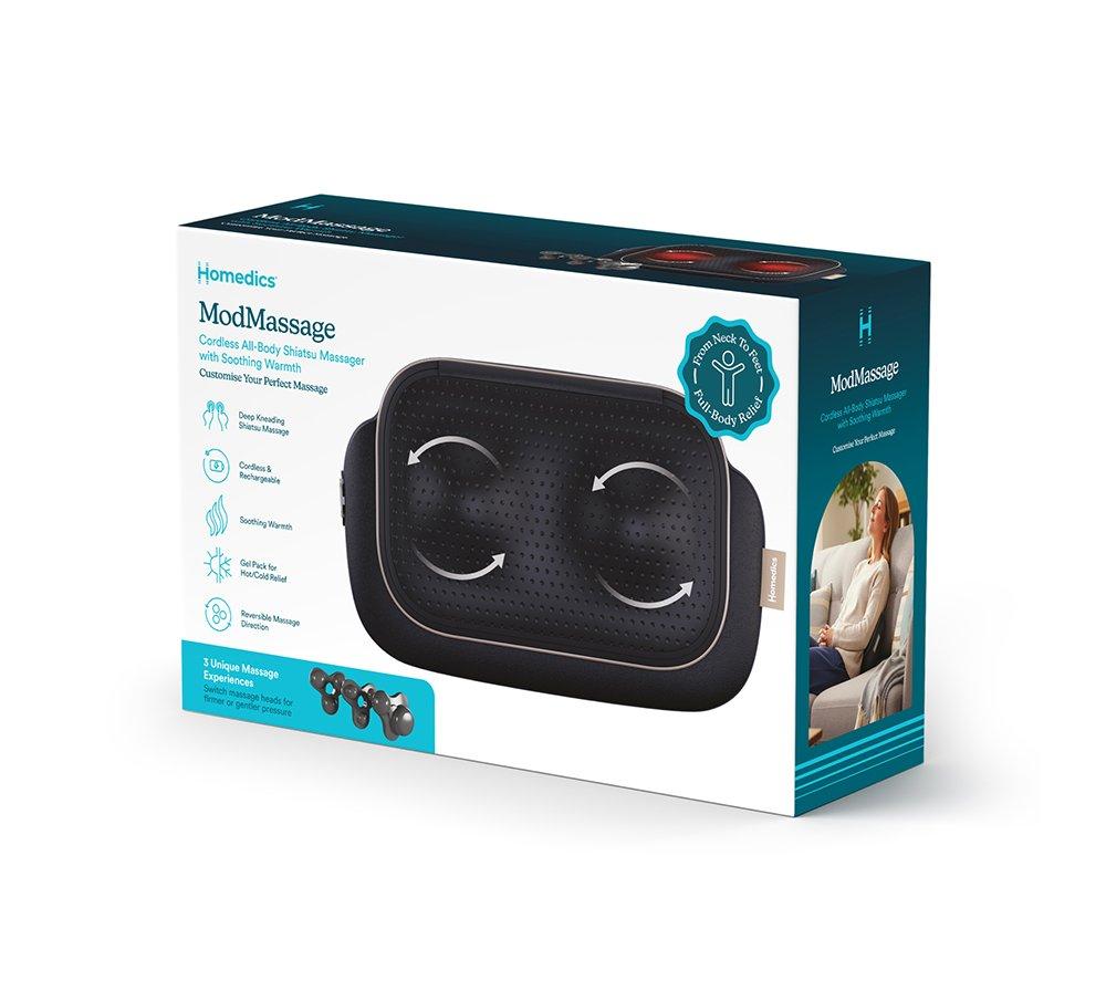 HOMEDICS ModMassage Shiatsu Pillow - Black image number 9 of 9