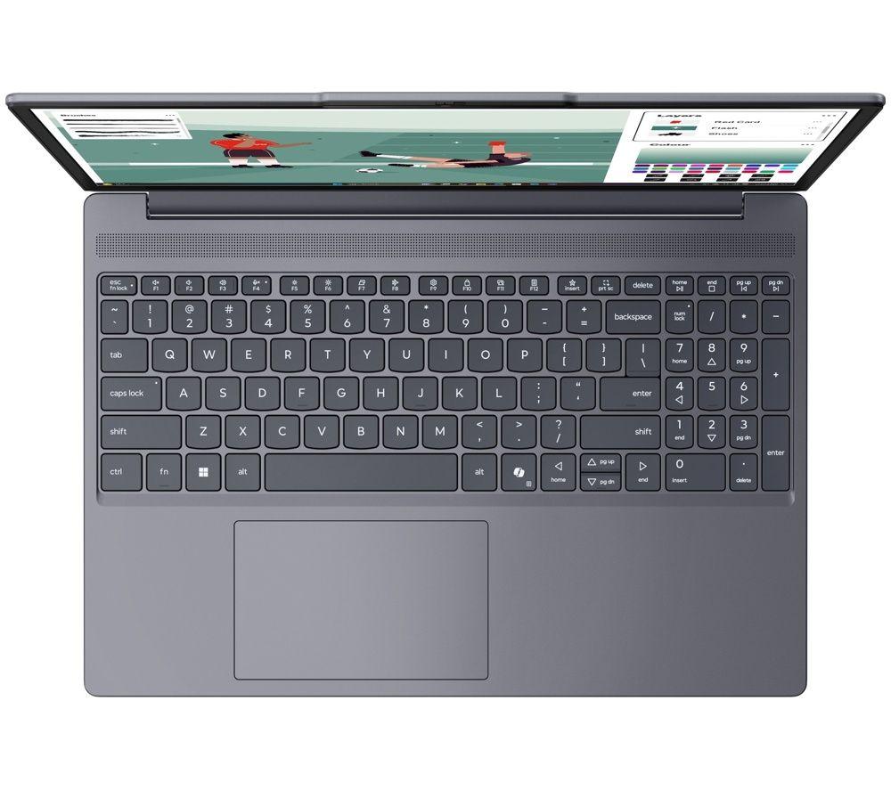 LENOVO IdeaPad Slim 3 15.3" Laptop, Copilot+ PC - Intel&reg; Core&trade; Ultra 5, 256 GB SSD, Grey image number 3 of 10