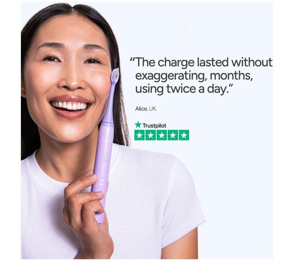 ORDO Sonic Lite Electric Toothbrush - Lavender image number 6 of 7