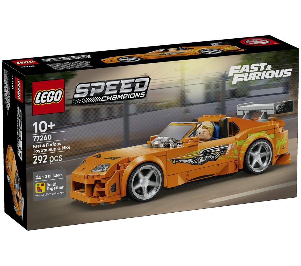 Lego Speed Champions 77260 The Fast & The Furious Toyota Supra MK4 Car Set