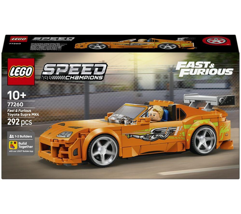 LEGO Speed Champions 77260 The Fast & The Furious Toyota Supra MK4 Car Set image number 2 of 5