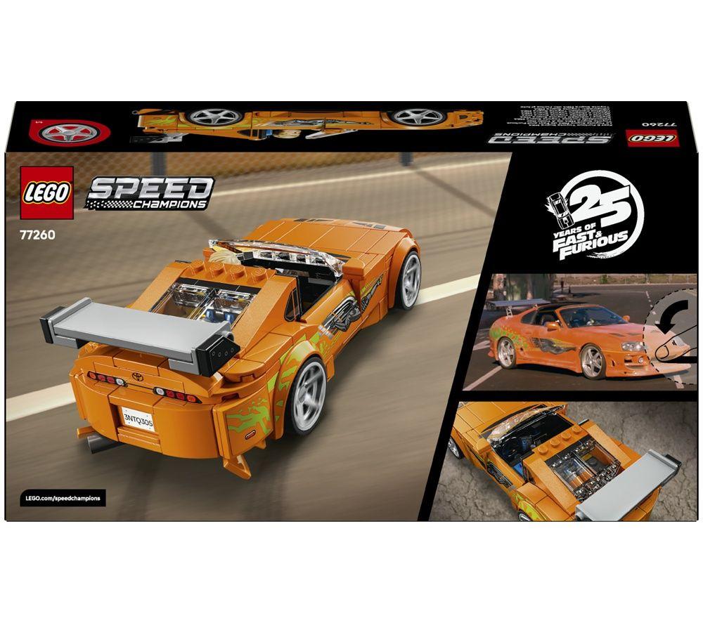 LEGO Speed Champions 77260 The Fast & The Furious Toyota Supra MK4 Car Set image number 4 of 5