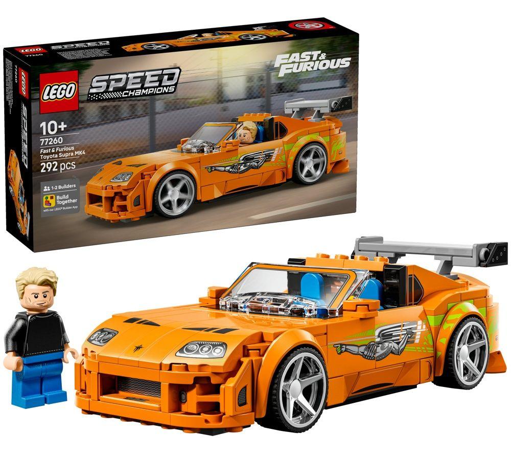 LEGO Speed Champions 77260 The Fast & The Furious Toyota Supra MK4 Car Set image number 5 of 5