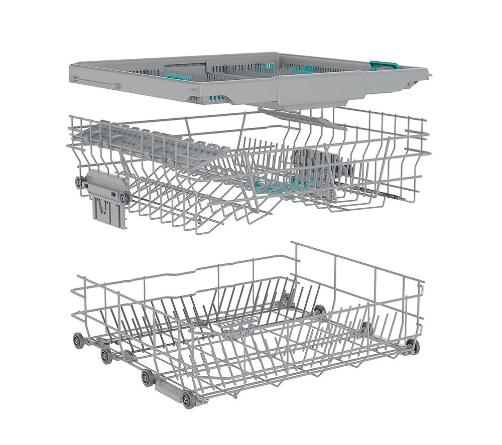 HISENSE Hi4 HS643B90X Full-size Dishwasher - Silver image number 20 of 20