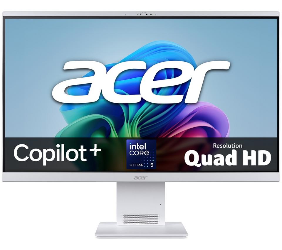 ACER Aspire S27B 27" All-in-One PC - Intel® Core™ 5, 1 TB SSD, White