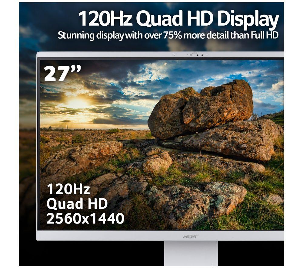 ACER Aspire S27B 27" All-in-One PC - Intel&reg; Core&trade; 5, 1 TB SSD, White image number 5 of 5