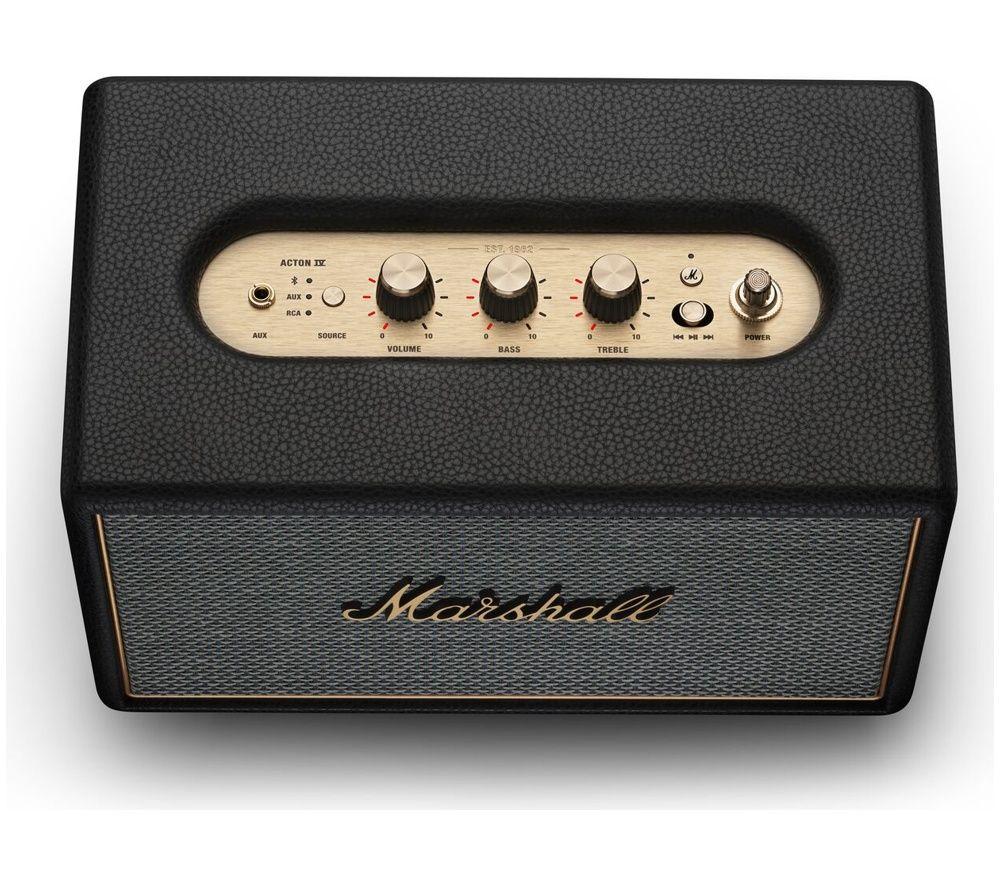 MARSHALL Acton IV Bluetooth Speaker - Black image number 3 of 5
