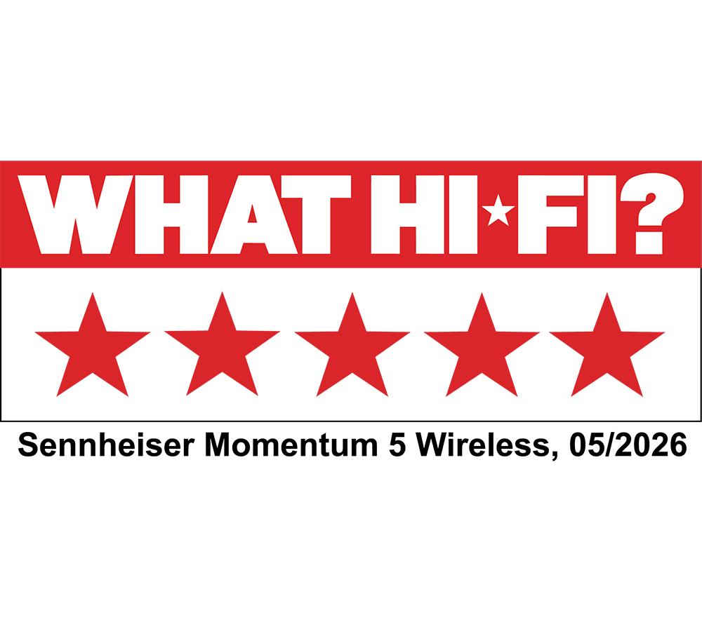 SENNHEISER Momentum 5 Wireless Bluetooth Noise-Cancelling Headphones - Denim Blue image number 3 of 3