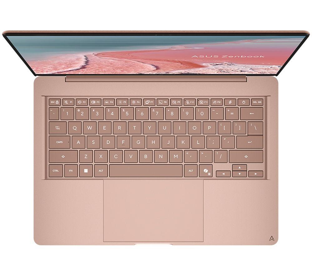 ASUS Zenbook 14 OLED 14" Laptop - Intel&reg; Core&trade; Ultra 7, 512 GB SSD, Rose Pink image number 3 of 6