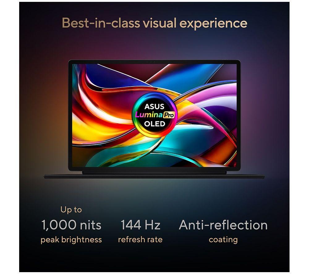 ASUS ProArt PZ14 OLED 14" Laptop, Copilot+ PC - Snapdragon X2 Elite, 1 TB SSD, Nano Black image number 7 of 9
