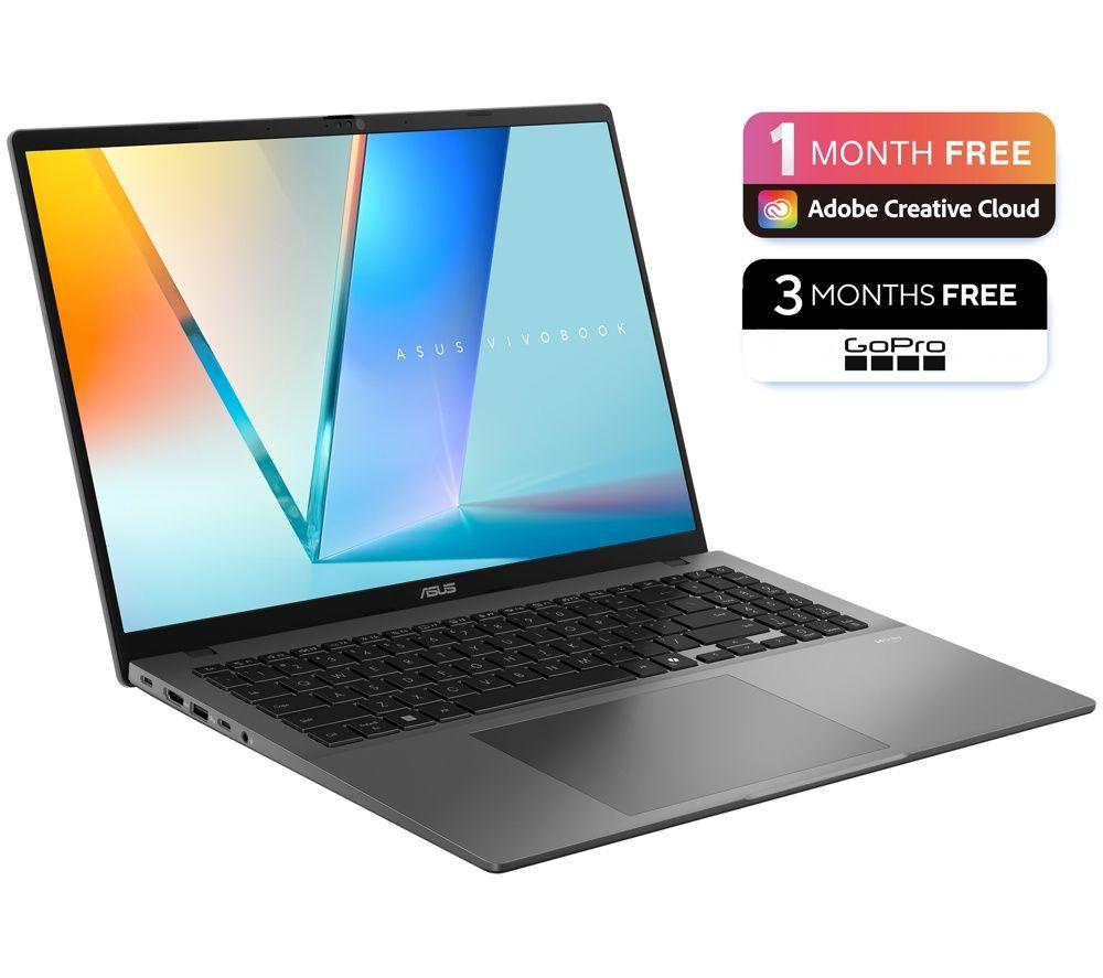 ASUS Vivobook S16 OLED S3607AA 16" Laptop - Intel&reg; Core&trade; Ultra 7, 512 GB SSD, Grey image number 5 of 8