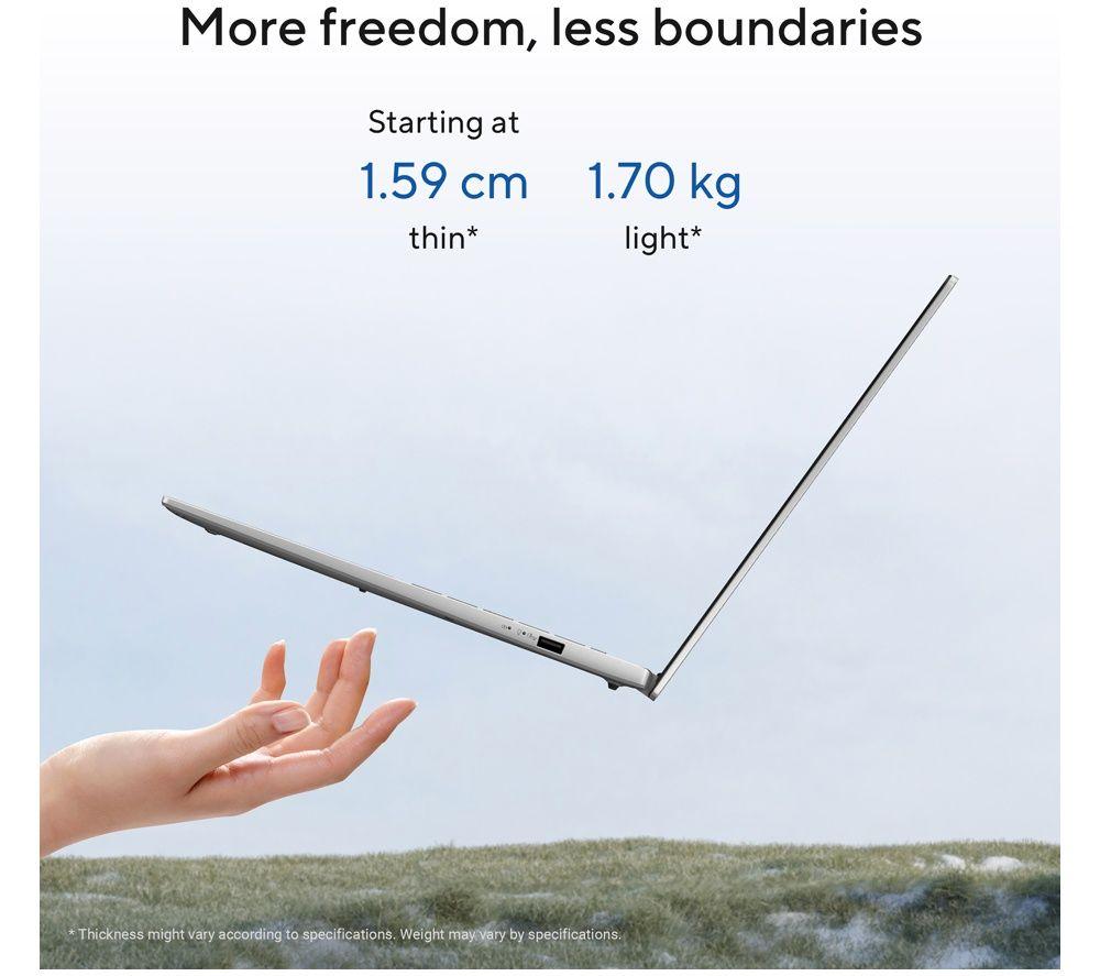 ASUS Vivobook S16 OLED S3607AA 16" Laptop - Intel&reg; Core&trade; Ultra 7, 512 GB SSD, Grey image number 6 of 8