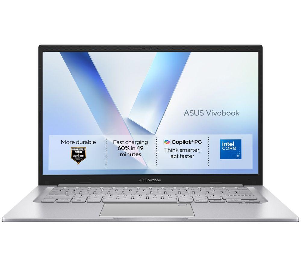 ASUS Vivobook 14 X1404MA 14inch Laptop - IntelÂ®CoreÂ™ 3, 128 GB SSD, Silver
