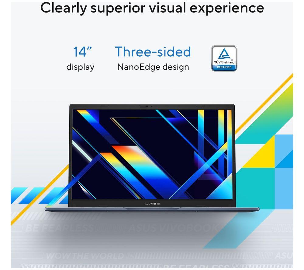 ASUS Vivobook 14 X1404MA 14" Laptop - Intel&reg; Core&trade; 3, 128 GB SSD, Silver image number 6 of 7