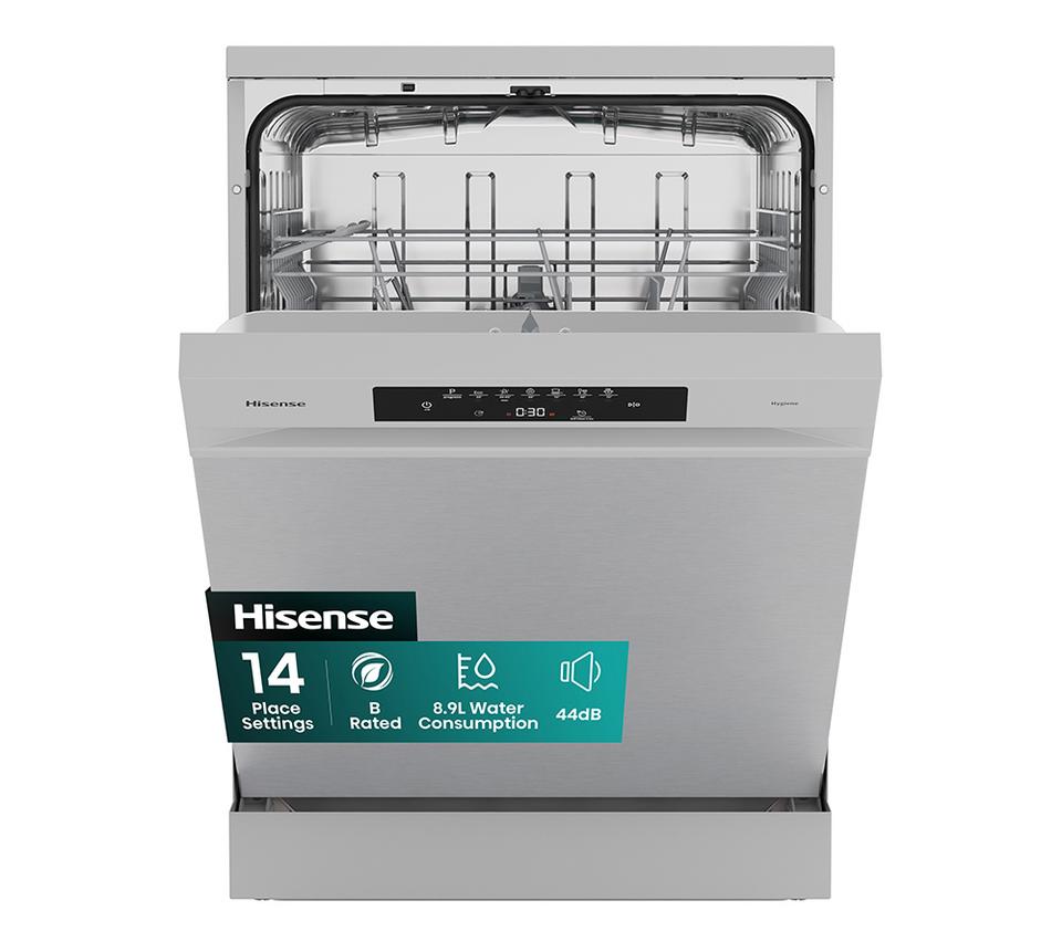 HISENSE Hi4 HS642B90X Full-size Dishwasher - Silver