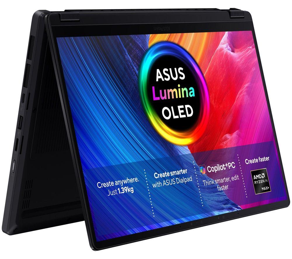 Asus ProArt PX13 OLED 13.3inch 2 in 1 Laptop - AMD Ryzenâ„¢ AI MAX+ 395, 1 TB SSD, Black