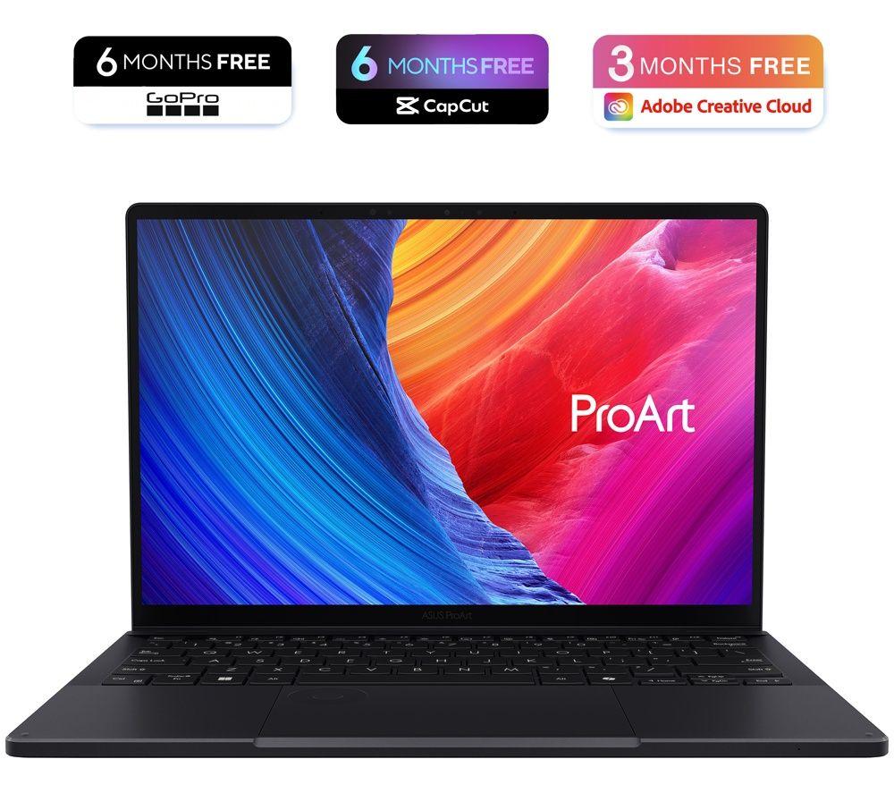ASUS ProArt PX13 OLED 13.3" 2 in 1 Laptop - AMD Ryzen AI MAX+ 395, 1 TB SSD, Black image number 3 of 5