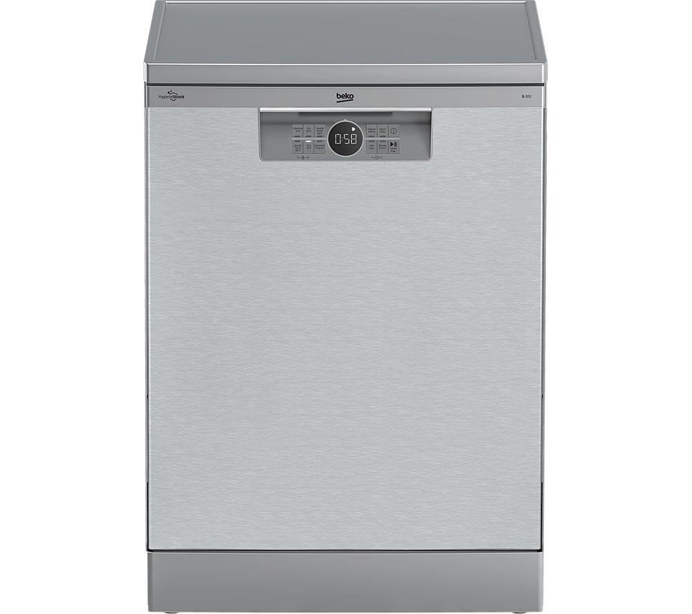 BEKO HygieneIntense BDFN26540X Full-size Dishwasher - Stainless Steel