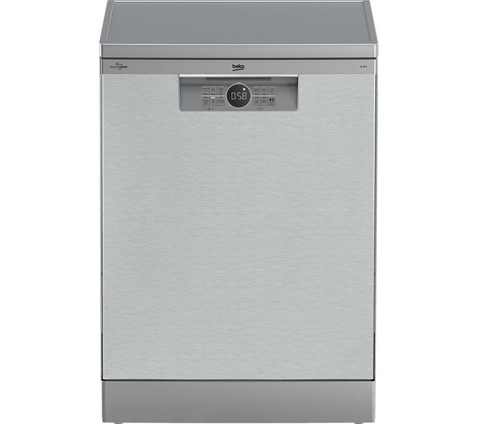 BEKO HygieneIntense BDFN26540X Full-size WiFi-enabled Dishwasher - Stainless Steel