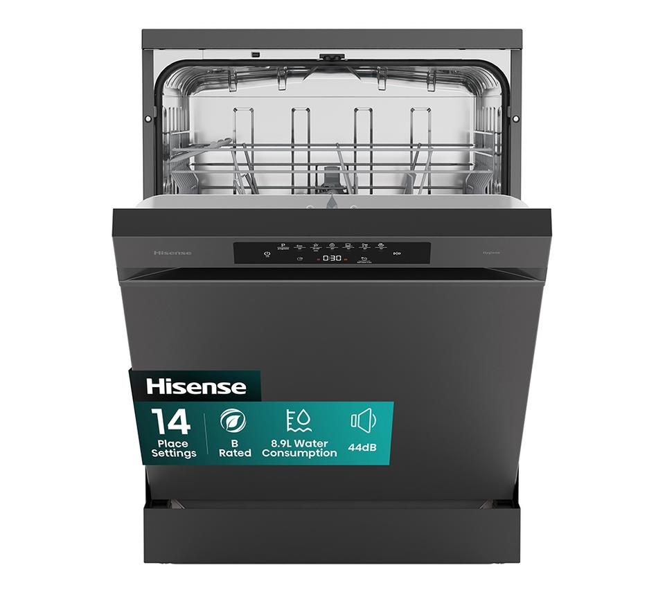 HISENSE Hi4 HS642B90B Full-size Dishwasher - Black