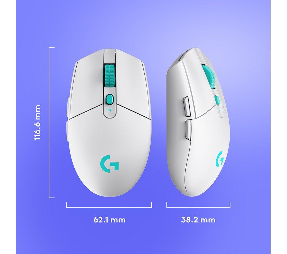 LOGITECH G305 X Superlight Wireless Optical Gaming Mouse - White image number 11 of 11